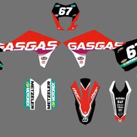 GRAFICA GAS GAS PERSONALIZZATA