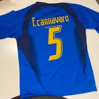 Maglia Italia Mondiali 2006 Cannavaro taglia S