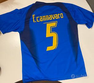 Maglia Italia Mondiali 2006 Cannavaro taglia S