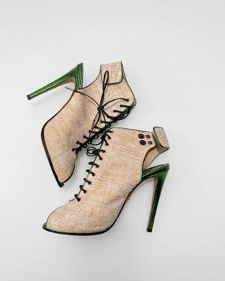 Tacchi Emilio Pucci in Tweed