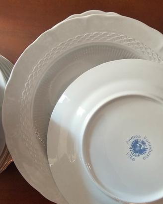 Servizio piatti porcellana Andrea Fontebasso 1760