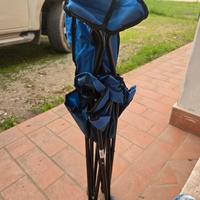 Sedia pieghevole pesca campeggio 