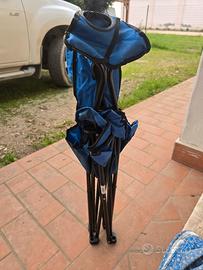 Sedia pieghevole pesca campeggio 