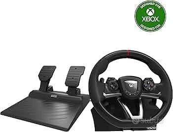 Volante e pedaliera da corsa Xbox 