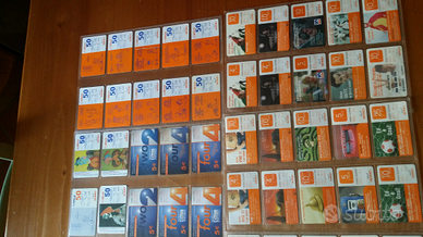 Collezione di ricarica telefonica Wind e Tre