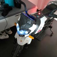 Moto Elettrica Ammortizzata con Rotelle Smontabili