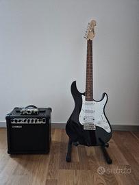 Kit chitarra e amplificatore Yamaha EG112