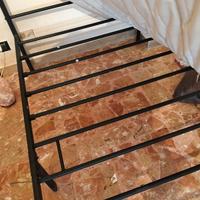 letto una piazza con materasso 