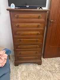 Cassettiera in legno