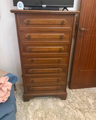 Cassettiera in legno