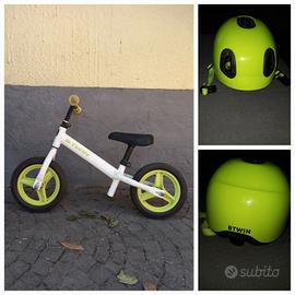 Balance bike più casco BTwin