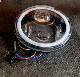 faro a led 7' per road king o similari 