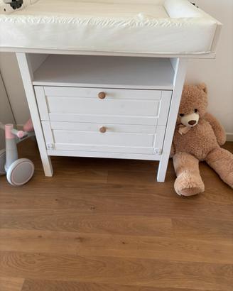 SUNDVIK IKEA – Cassettiera Fasciatoio  bianco
