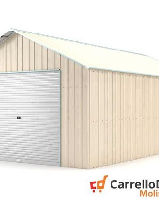 Baracca cantiere box 438x724 con saracinesca beige