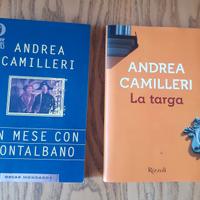2 libri sul commissario Montalbano 