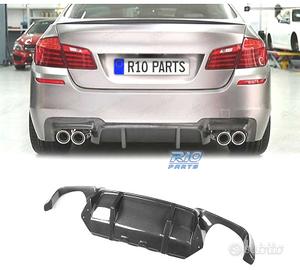 DIFFUSORE BMW F10 F11 LOOK M5 NERO LUCIDO