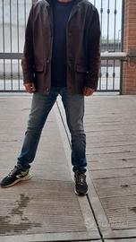 Giubbotto pelle uomo