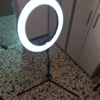 Lampada led ring NEEWER RL-18" con cavalletto