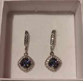 orecchini con zirconi 