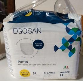n. 2 sacchetti =28pezzi Pannoloni x-large  Egosan