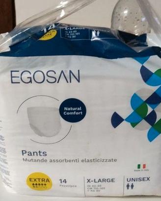 n. 2 sacchetti =28pezzi Pannoloni x-large  Egosan
