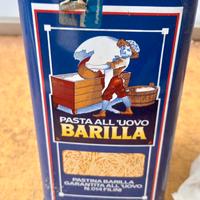 Scatola latta Barilla anni 80