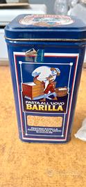Scatola latta Barilla anni 80