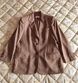 Blazer donna Dafne by Artemisia lana e cammello 