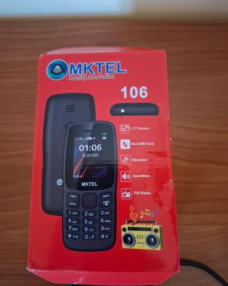 MKTEL 106 Cellulare Dual SIM Radio FM