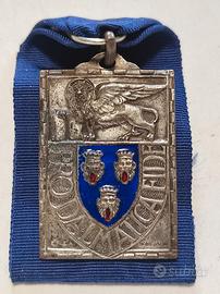 Medaglia distruzione dei leoni di S. Marco a Traù 