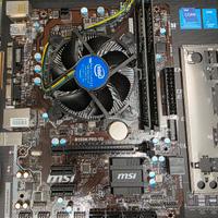 i5 6600 su mainboard msi b150m pro vd + 16gb ram 
