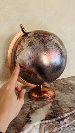 Mappamondo Maison du Monde - rosa metallizzato