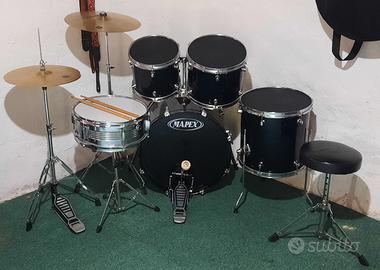 batteria mapex  completa con piatti d2 consegno