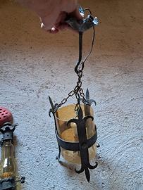 Lampade in ferro battuto
