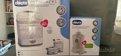 Sterilizzatore e scaldabiberon casa-viaggio Chicco