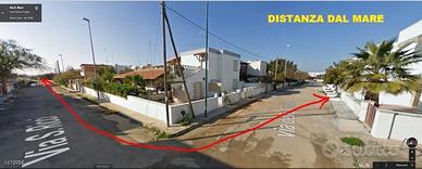 Lido Marini Casa piano terra 100m spiaggia