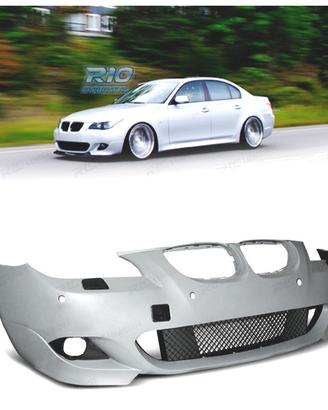 PARAURTI ANTERIORE BMW E60 E61 03-07 LOOK M PDC SR