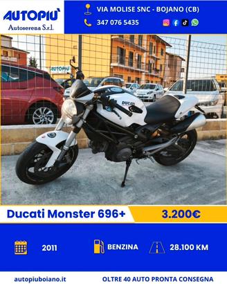 🏍️ DUCATI MONSTER 696+ 🏍️