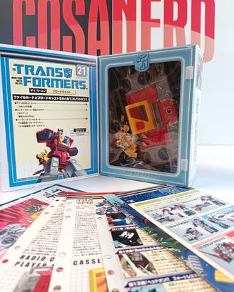 Transformers collection 21 Broadcast esposto 