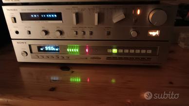 technics.. amplificatore vintage..e Sony.tuner...
