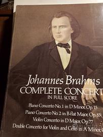 Johannes Brahms  COMPLETE CONCERTI in full score