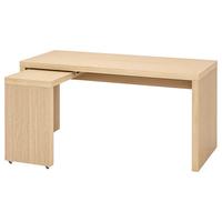 Scrivania Ikea MALM rovere