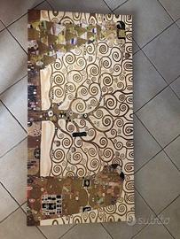 QUADRO SU TELAIO ALBERO DELLA VITA DI KLIMT