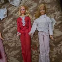 2 barbie anni 70 con skipper