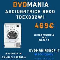 Asciugatrice Beko TDEX832WI