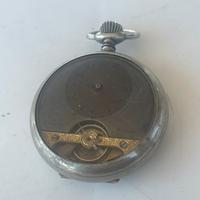 Orologio da tasca in argento Hebdomas  1900