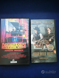 2 vhs driving force +wild wild west