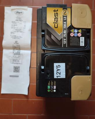 BATTERIA PER AUTO 75Ah