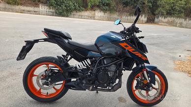 KTM 125 DUKE ATLANTIC BLUE –  2024 – 9.000 KM