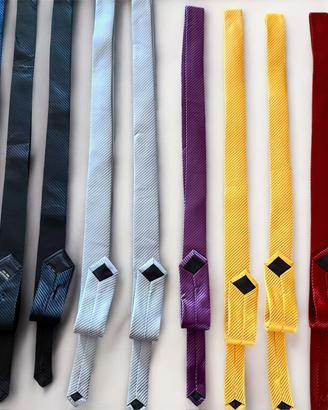 Cravate slim eleganti uomo / varie colorazioni